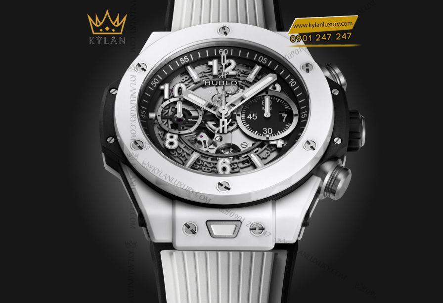 Kỳ Lân Luxury 8 32 Hublot Big Bang Unico White Ceramic 421.HX.1170.RX 44mm