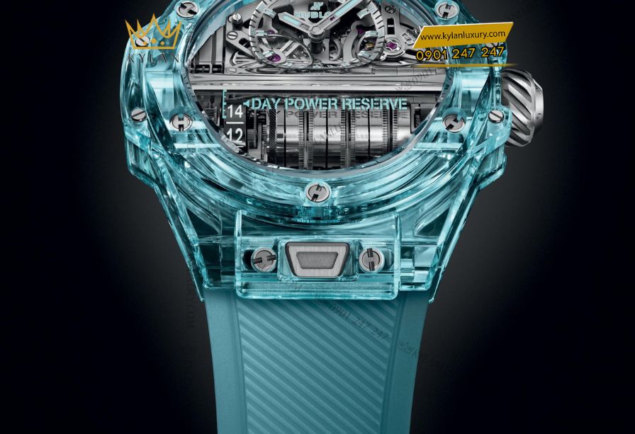Kỳ Lân Luxury 8 63 Hublot MP-11 14-Day Power Reserve Water Blue Sapphire 