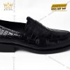 Giày da cá Alligator black