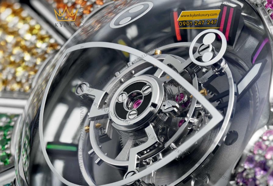 Kỳ Lân Luxury 9 32 Hublot MP-15 Takashi Murakami Tourbillon Sapphire Rainbow