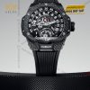 Hublot MP-13 Tourbillon Bi-Axis Retrograde Black Carbon – chiếc đồng hồ đỉnh cao Haute Horlogerie với thiết kế carbon mạnh mẽ