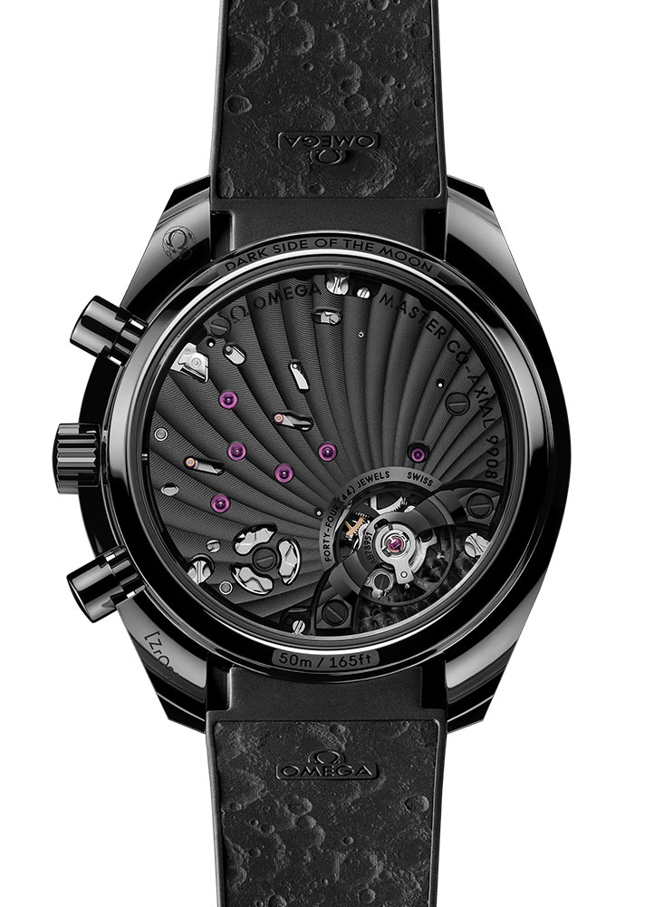 Kỳ Lân Luxury Dong ho Omega Dark Side of the Moon Black Edition Co Axial Master Chronometer 9908 1 Đồng hồ Omega Speedmaster Dark Side of the Moon 2025