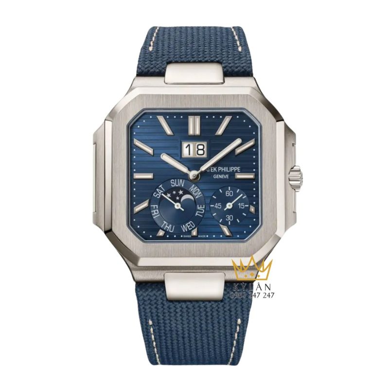 Đồng hồ Patek Philippe Cubitus xanh navy 5822P-001