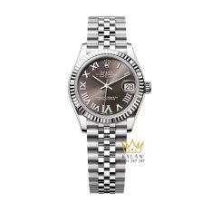 Đồng hồ Rolex Datejust 31 xám La Mã kim cương 278274-0028