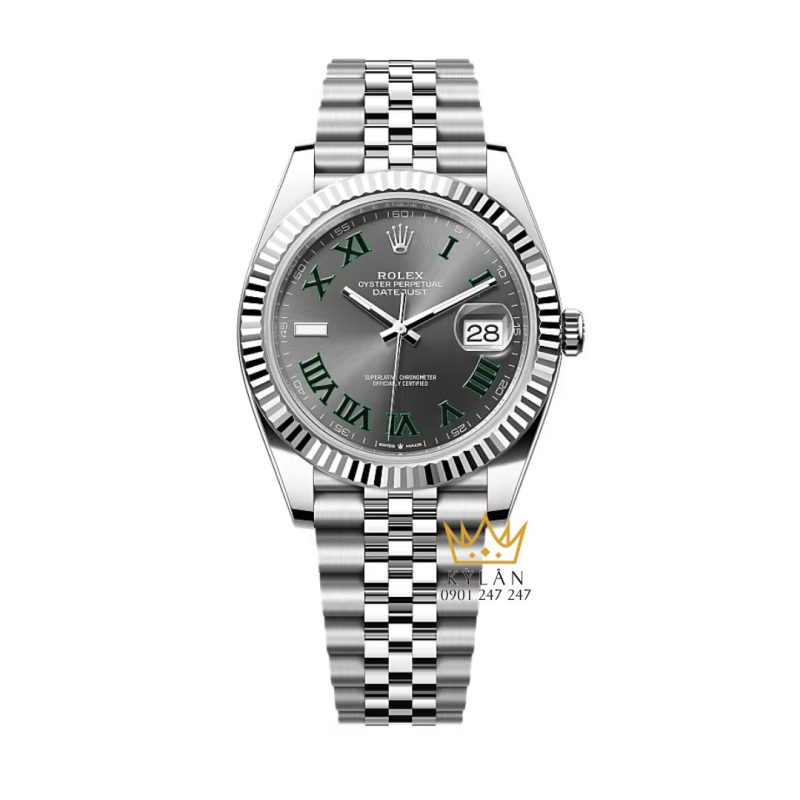 Đồng hồ Rolex Datejust 41 xám La Mã 126334-0022