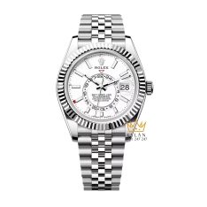 Đồng hồ Rolex Sky Dweller mặt số trắng 336934-0004 Đồng hồ Rolex Sky Dweller mặt số trắng 336934-0004