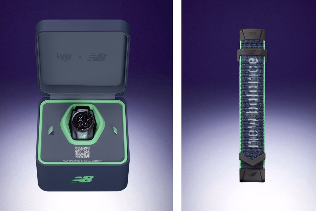 Kỳ Lân Luxury Dong ho TAG Heuer Connected Calibre E5 x New Balance5 Đồng hồ TAG Heuer Connected Calibre E5 x New Balance