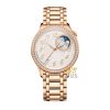 Đồng hồ Vacheron Constantin Égérie Moon Phase vàng hồng 18K
