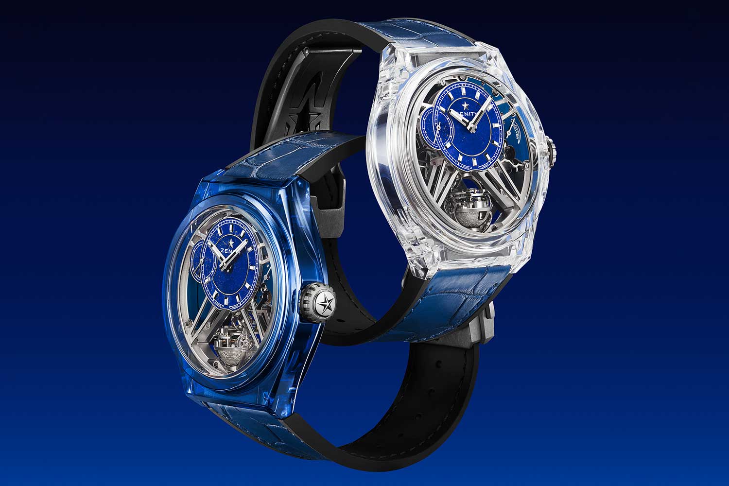Kỳ Lân Luxury Dong ho Zenith Defy Zero G Sapphire4 Đồng hồ Zenith Defy Zero G Sapphire