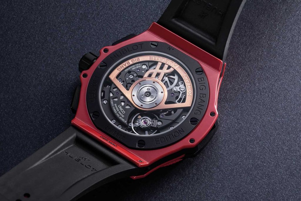 Đồng hồ Hublot Big Bang 20th Anniversary Red Magic 4 Kỳ Lân Luxury Hublot Big Bang 20th Anniversary Redmagic 3 Đồng hồ Hublot Big Bang 20th Anniversary Red Magic