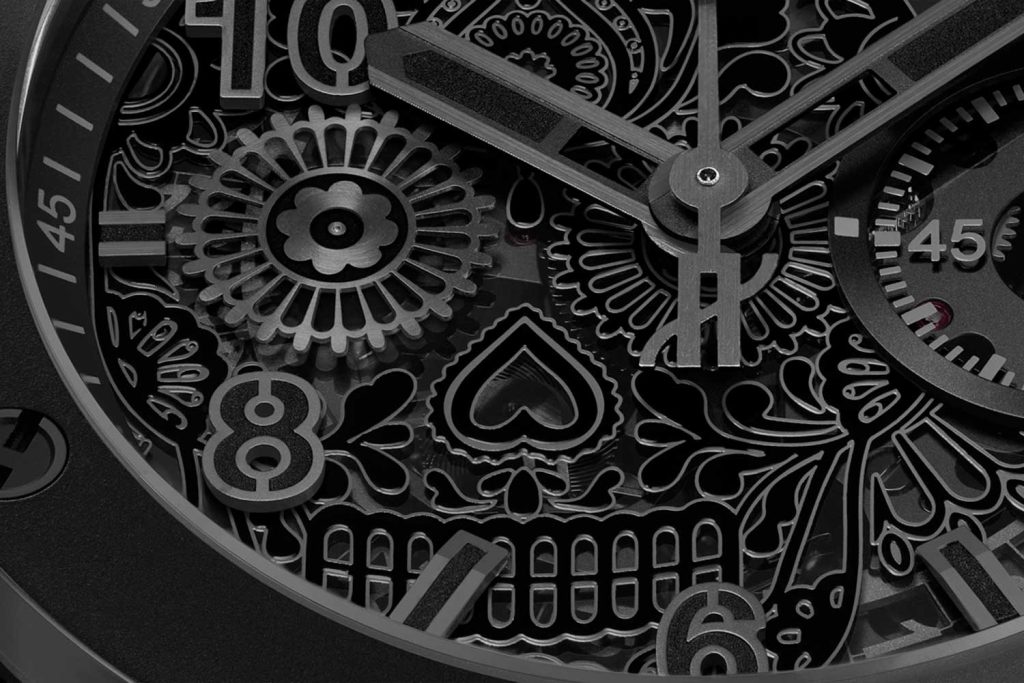 Kỳ Lân Luxury Hublot Big Bang Unico Calavera All Black Kylan20251 Đồng hồ Hublot Big Bang Unico Calavera All Black