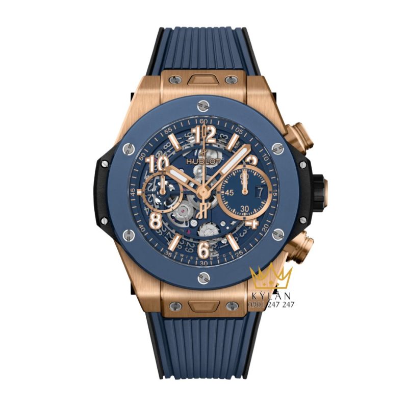 Hublot Big Bang Unico King Gold Blue Ceramic 42mm 441.OL.5181.RX