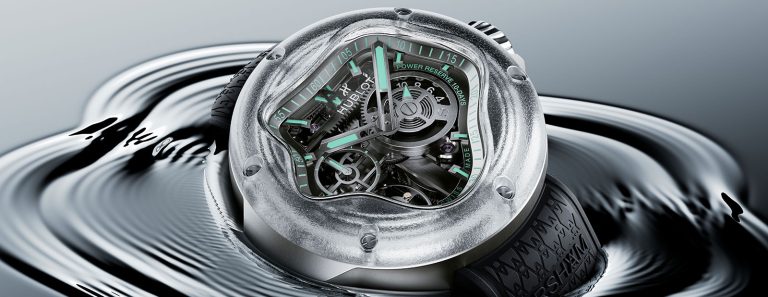 Kỳ Lân Luxury Hublot MP 17 Meca 10 Arsham Splash Titanium Sapphire5 Hublot MP-17 Meca-10 Arsham Splash Titanium Sapphire