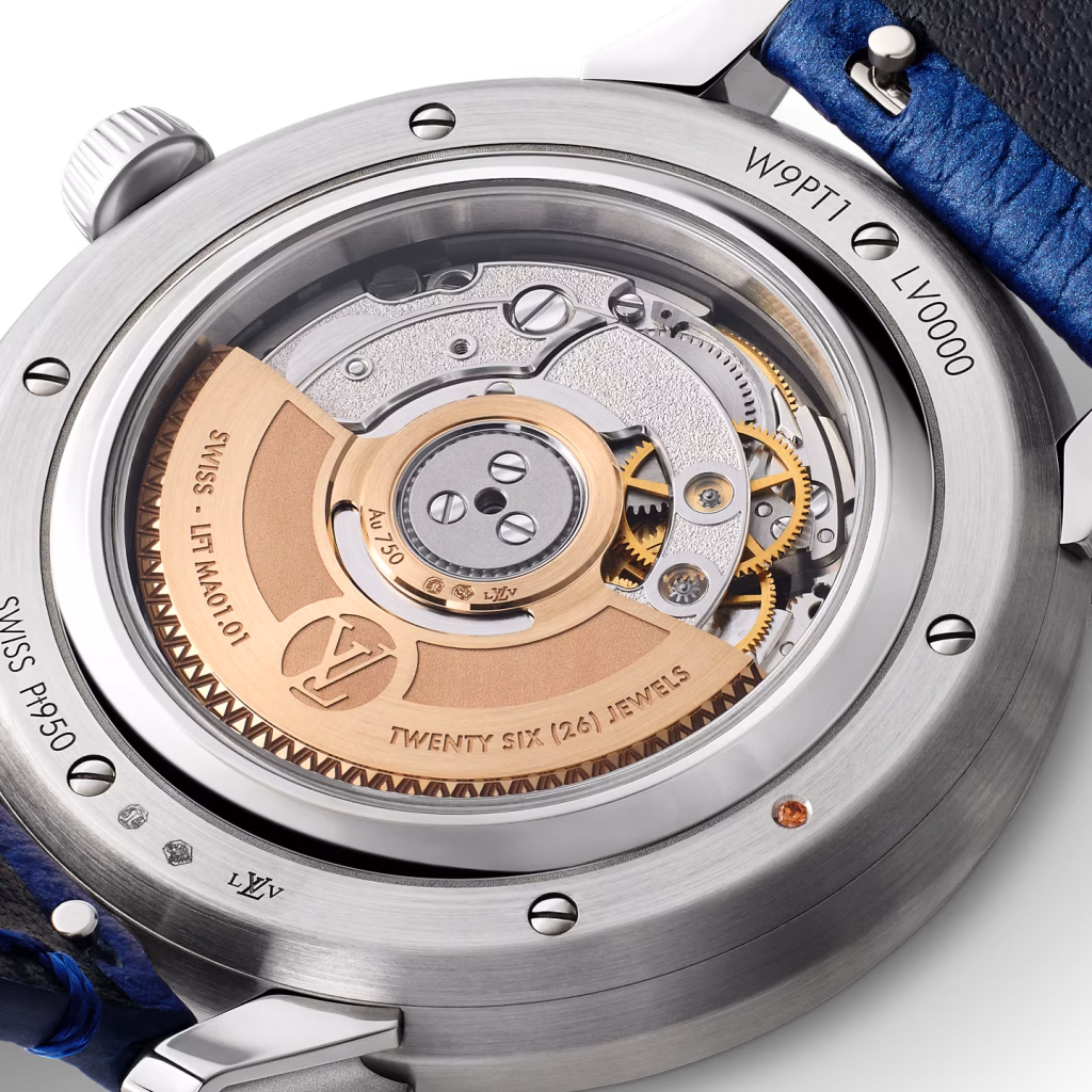 Kỳ Lân Luxury Louis Vuitton Tambour Convergence Automatic2 Đồng hồ Louis Vuitton Tambour Convergence Automatic