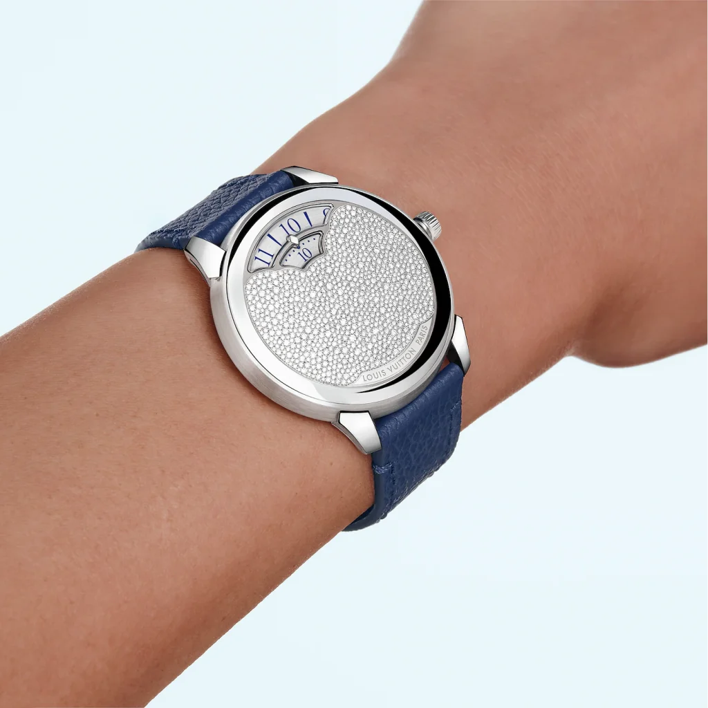 Kỳ Lân Luxury Louis Vuitton Tambour Convergence Automatic4 Đồng hồ Louis Vuitton Tambour Convergence Automatic