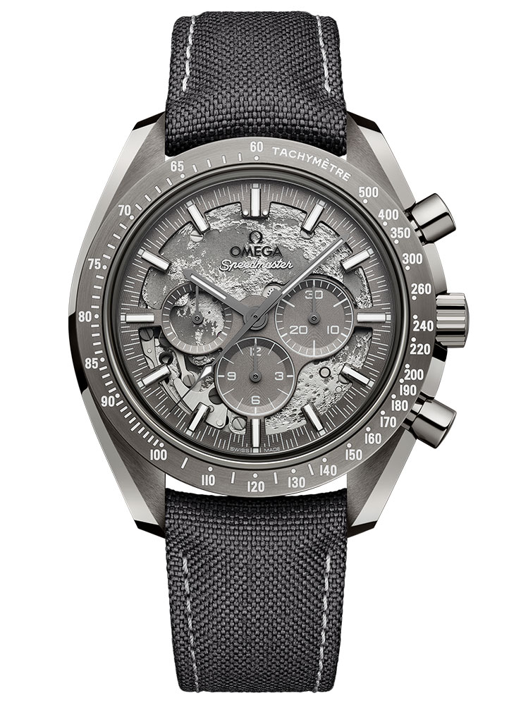 Kỳ Lân Luxury Phien ban Omega Grey Side of the Moon Đồng hồ Omega Speedmaster Dark Side of the Moon 2025