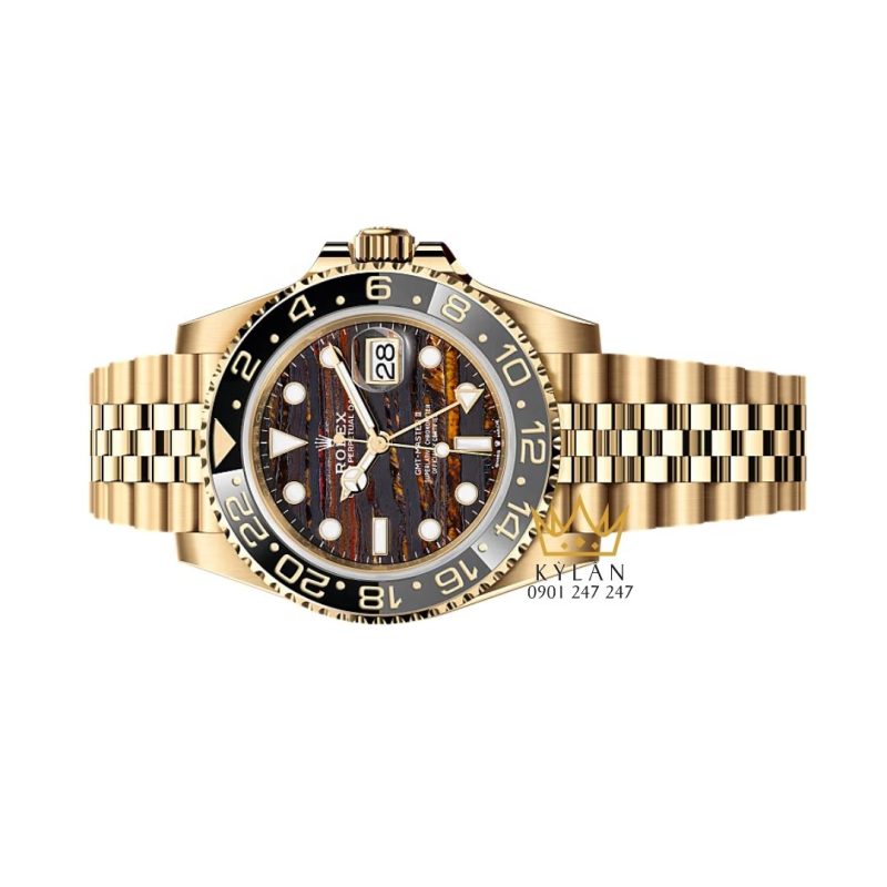 Đồng hồ Rolex GMT-Master II vàng kim Tiger Iron 126718GRNR-0002