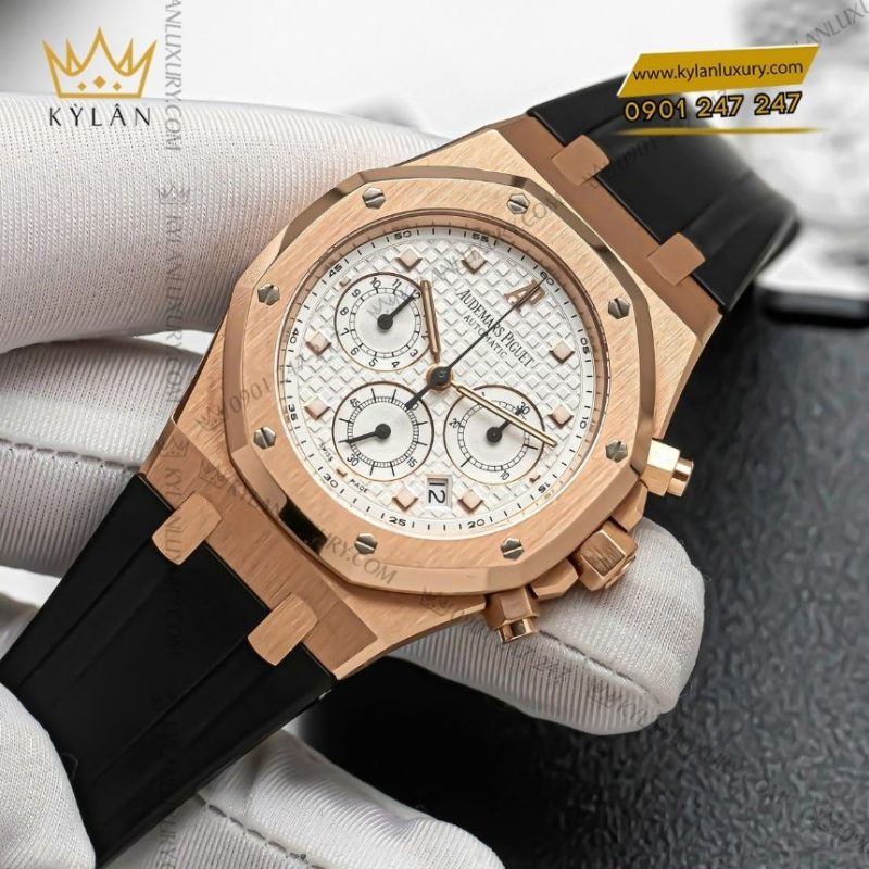 Đồng hồ Audemars Piguet Royal Oak Chronograph vàng hồng 18K