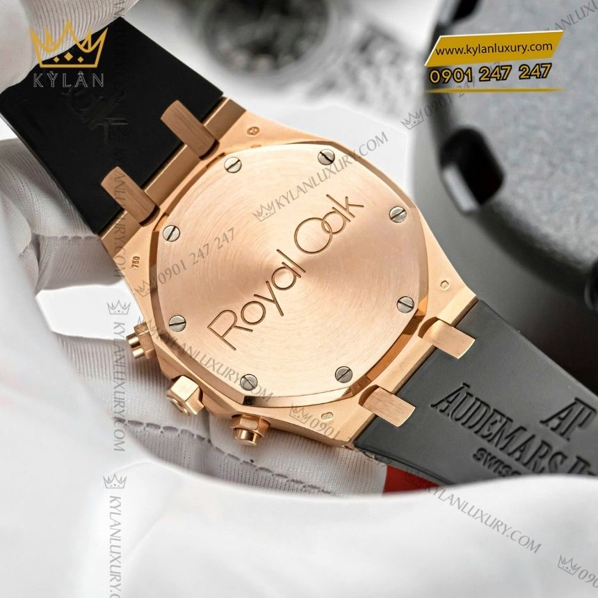 Kỳ Lân Luxury audemars piguet royal oak chronograph 26239or 6 Đồng hồ Audemars Piguet Royal Oak Chronograph vàng hồng 18K