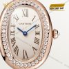 Đồng hồ Cartier Baignoire vàng hồng 18K