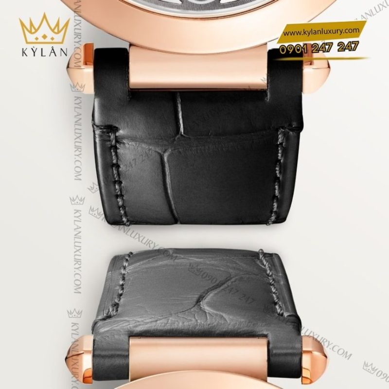 Đồng hồ Cartier Pasha Skeleton vàng hồng WHPA0018