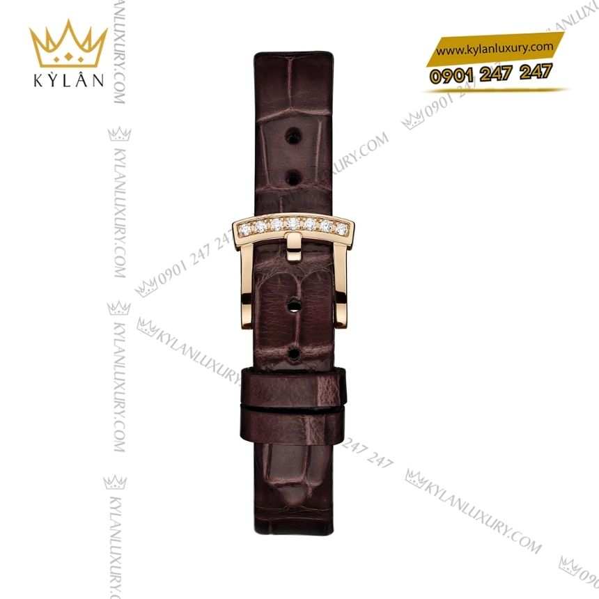 Kỳ Lân Luxury chopard lheure du diamant 17a178 5313 3 Đồng hồ Chopard L’Heure du Diamant vàng hồng mặt đá mắt hổ