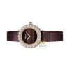 Kỳ Lân Luxury chopard lheure du diamant 17a178 5313 6 Đồng hồ Chopard L’Heure du Diamant vàng hồng mặt đá mắt hổ