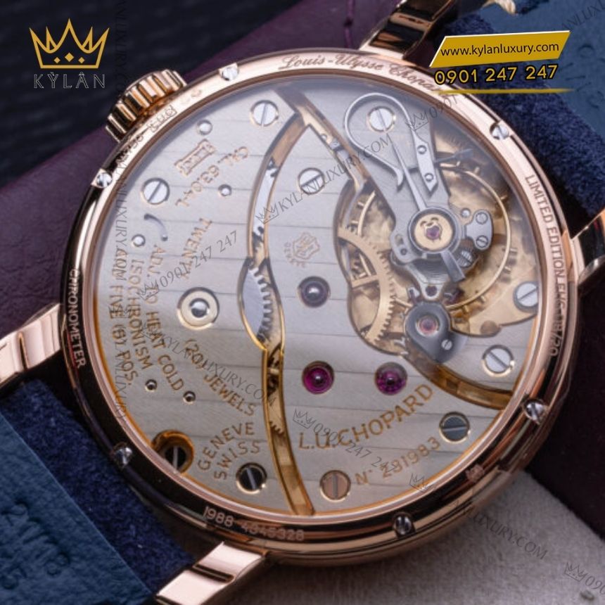 Kỳ Lân Luxury chopard luc heritage grand moon phase 161988 5001 2 Đồng hồ Chopard L.U.C Heritage Grand Moon Phase 161988-5001