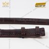 Dây da Rolex đen – nâu sẫm
