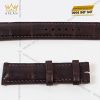 Dây da Rolex đen – nâu sẫm