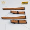 Dây đồng hồ da cá đen – nâu sẫm