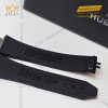 Dây đồng hồ Hublot đen bóng