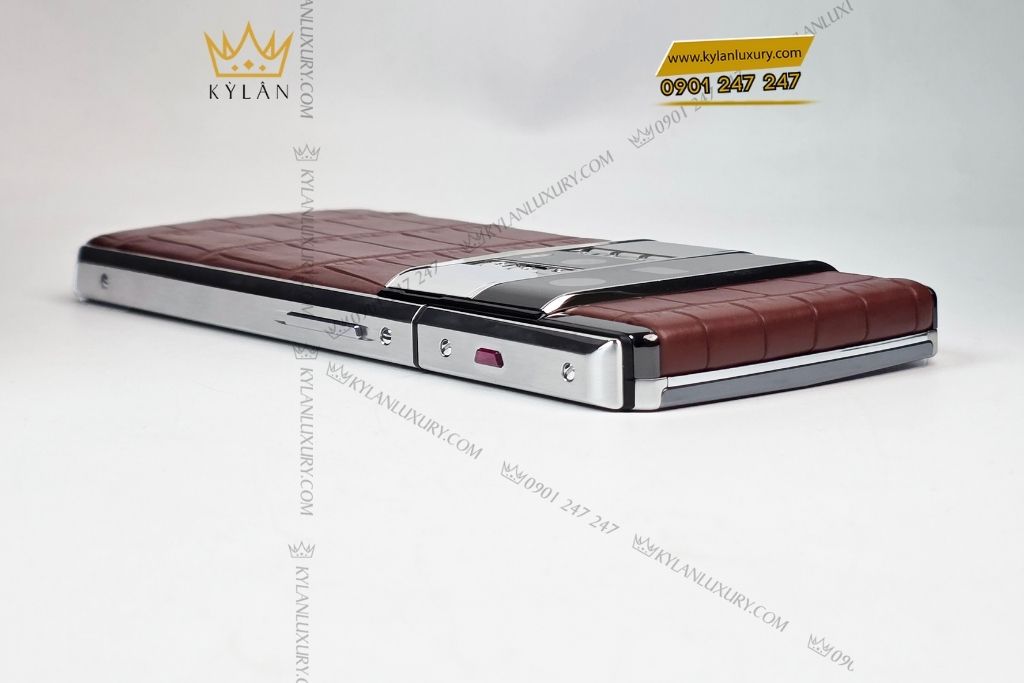 Kỳ Lân Luxury dien thoai vertu agent q amber brown 1tb 10 Điện thoại Vertu Agent Q Amber Brown 1TB
