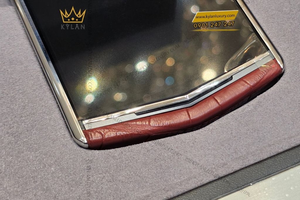 Kỳ Lân Luxury dien thoai vertu agent q amber brown 1tb 2 Điện thoại Vertu Agent Q Amber Brown 1TB