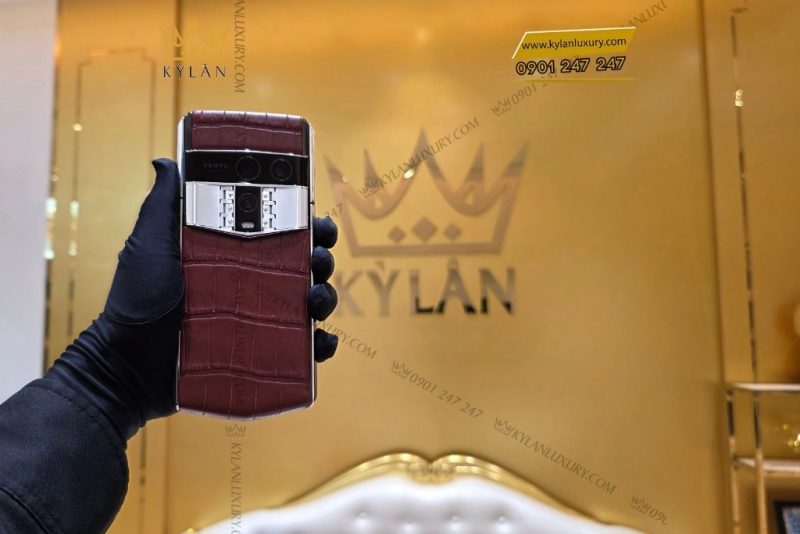 Điện thoại Vertu Agent Q Amber Brown 1TB