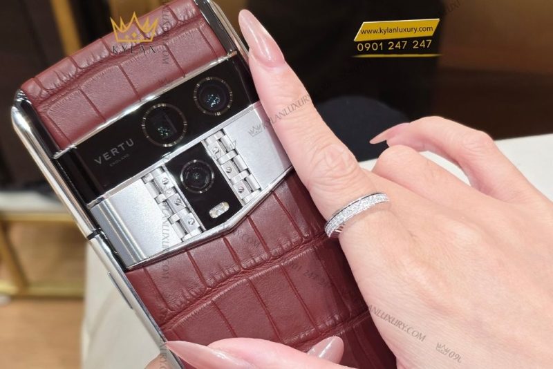 Điện thoại Vertu Agent Q Amber Brown 1TB