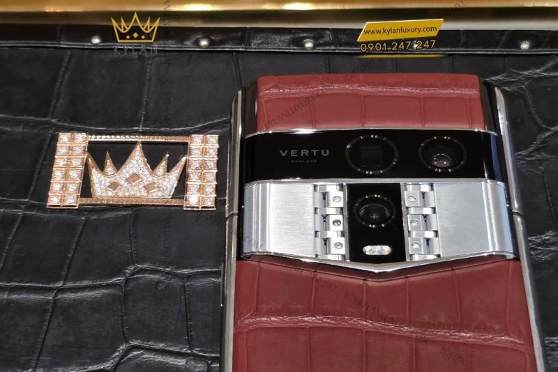 Điện thoại Vertu Agent Q Amber Brown 1TB