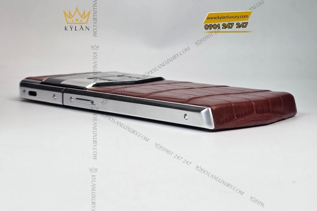 Kỳ Lân Luxury dien thoai vertu agent q amber brown 1tb 7 Điện thoại Vertu Agent Q Amber Brown 1TB