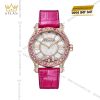 Đồng hồ Chopard Happy Sport Joaillerie kim cương sapphire hồng 274891-5028