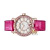 Kỳ Lân Luxury dong ho chopard happy sport 36 274891 5028 6 Đồng hồ Chopard Happy Sport Joaillerie kim cương sapphire hồng 274891-5028
