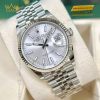 Đồng hồ Rolex Datejust 41 mặt số bạc 126334-0004