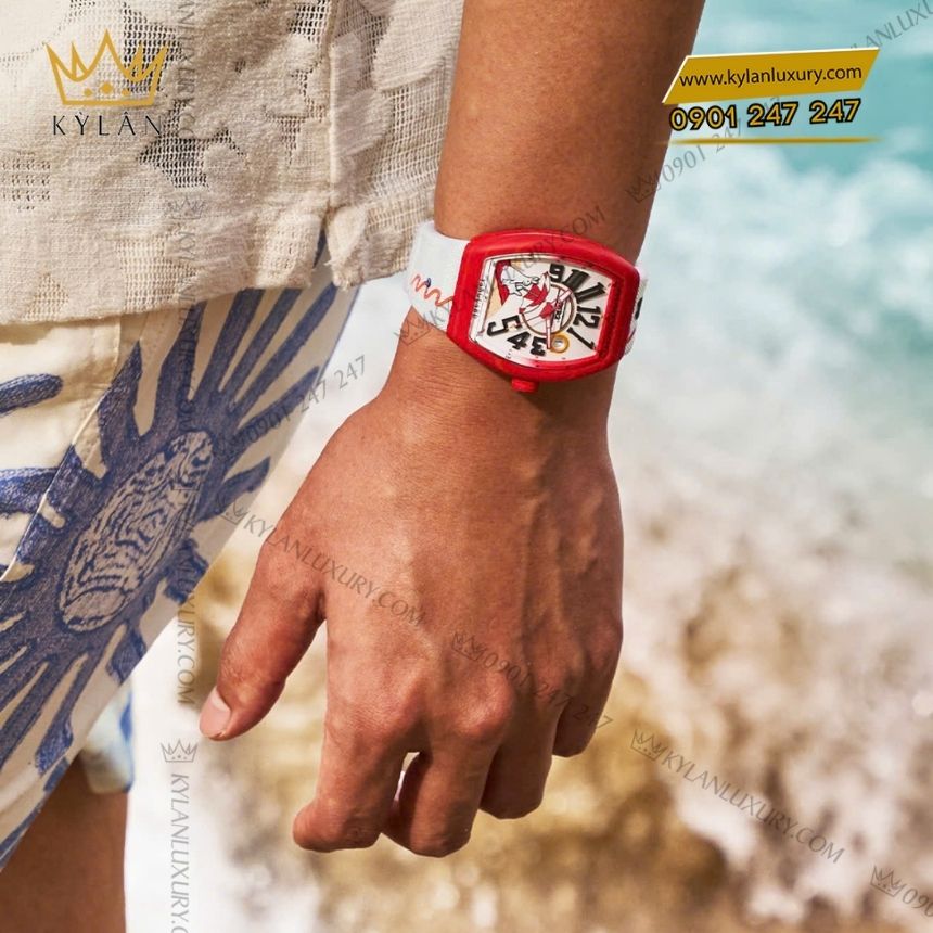 Kỳ Lân Luxury franck muller vanguard beach v41 fr2 rabbit 10 Đồng hồ Franck Muller Vanguard Beach V41 FR2