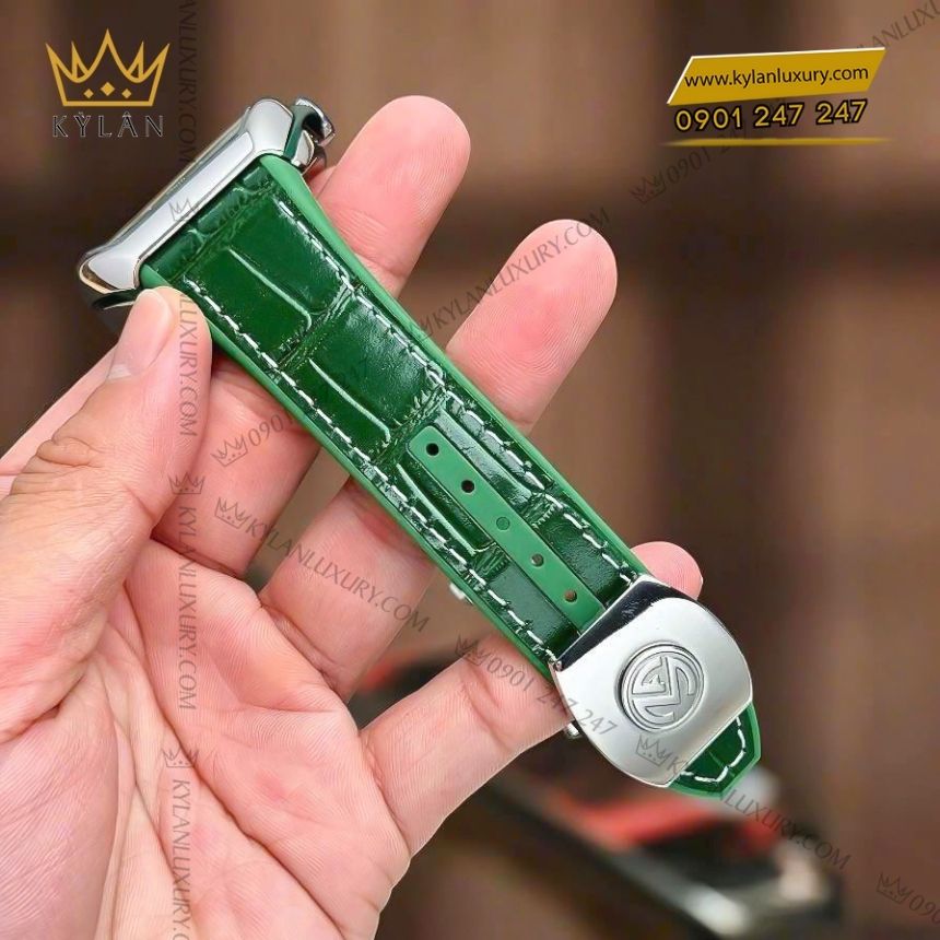 Kỳ Lân Luxury franck muller vanguard yachting v45 green 7 Đồng hồ Franck Muller Vanguard Yachting V45 Green