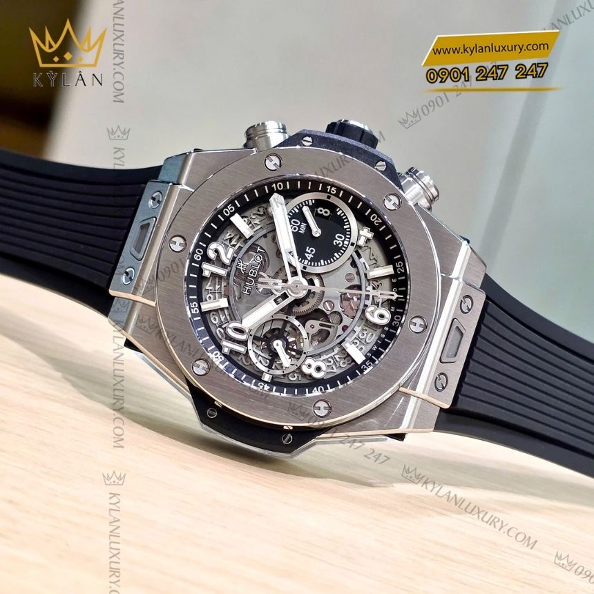 Kỳ Lân Luxury hublot big bang unico titanium 42mm 441 nx 1171 rx 3 Hublot Big Bang Unico Titanium 42mm 441.NX.1171.RX