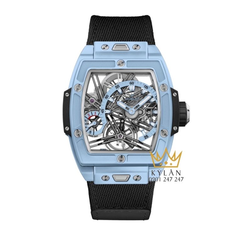 Đồng hồ Hublot Spirit of Big Bang Tourbillon Sky Blue Ceramic 42mm