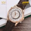 Đồng hồ Patek Philippe World Time vàng hồng 5130R-001