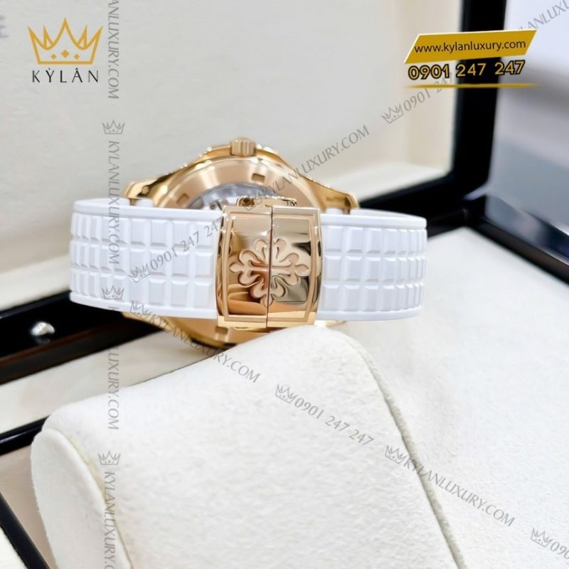 Đồng hồ Patek Philippe Aquanaut trắng ngọc trai 5268/200R-001