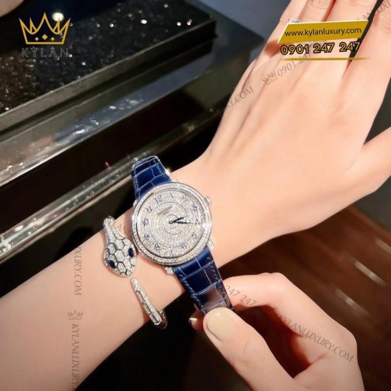 Đồng hồ Patek Philippe Calatrava kim cương 4978/400G-001