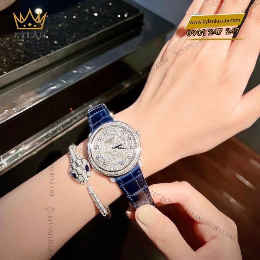 Kỳ Lân Luxury patek philippe calatrava 4978 400g 001 11 Đồng hồ Patek Philippe Calatrava kim cương 4978/400G-001