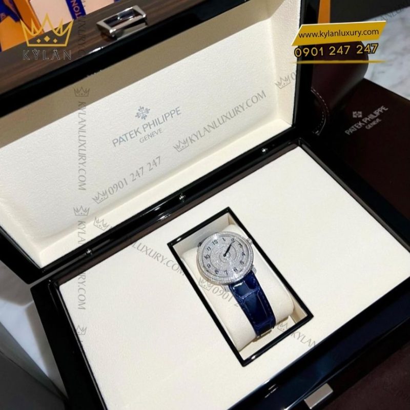 Đồng hồ Patek Philippe Calatrava kim cương 4978/400G-001